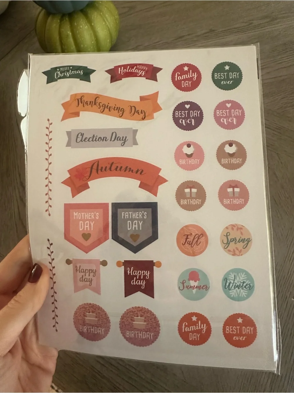 Pink Dotted Journal Kit - 61 Elements